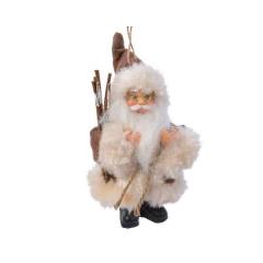 Mini Figurina - Eskimo Santa - Brown
