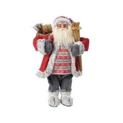 Figurina medie - Santa Red and Grey