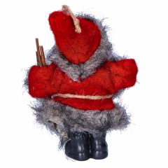 Figurina decorativa - Red Santa with Lamp - doua modele - pret pe bucata