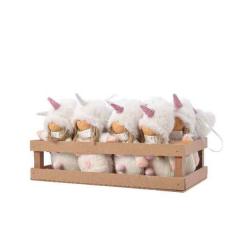 Ornament brad - Unicorn - Soft Pink - doua modele - pret pe bucata