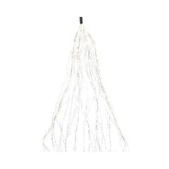 Decoratiune - 640 Micro LED Lights Bunch - Silver and Warm White