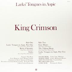 Larks' tongues in Aspic - Vinyl