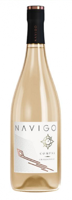 Vin alb - Navigo Compas Chardonnay, sec, 2018