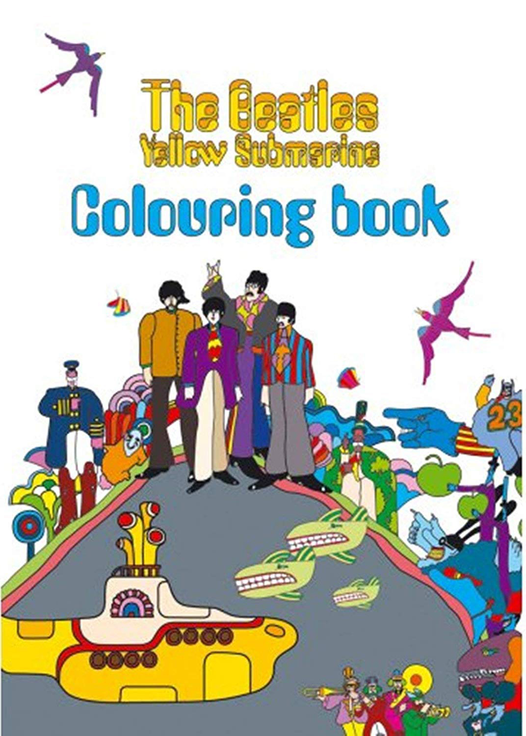 The Beatles - Yellow Submarine Colouring Book