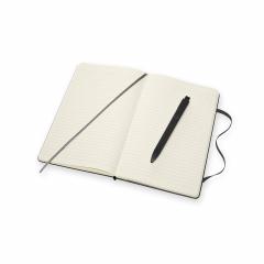 Agenda- Moleskine Bundle Vertical +go Pen, Large, Black