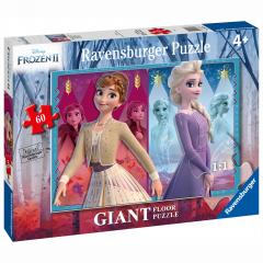 Puzzle 60 piese - Disney Frozen II - Elsa si Anna