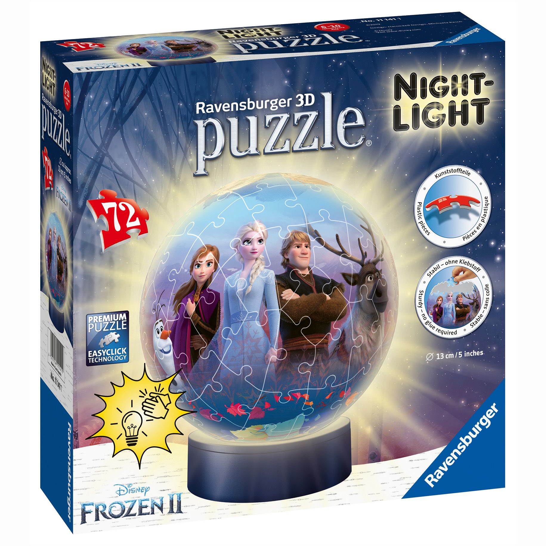 Puzzle 3D - Disney Frozen II - Luminos - Ravensburger
