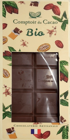 Ciocolata - Organic Gourmet Bar Milk - Plain Bio