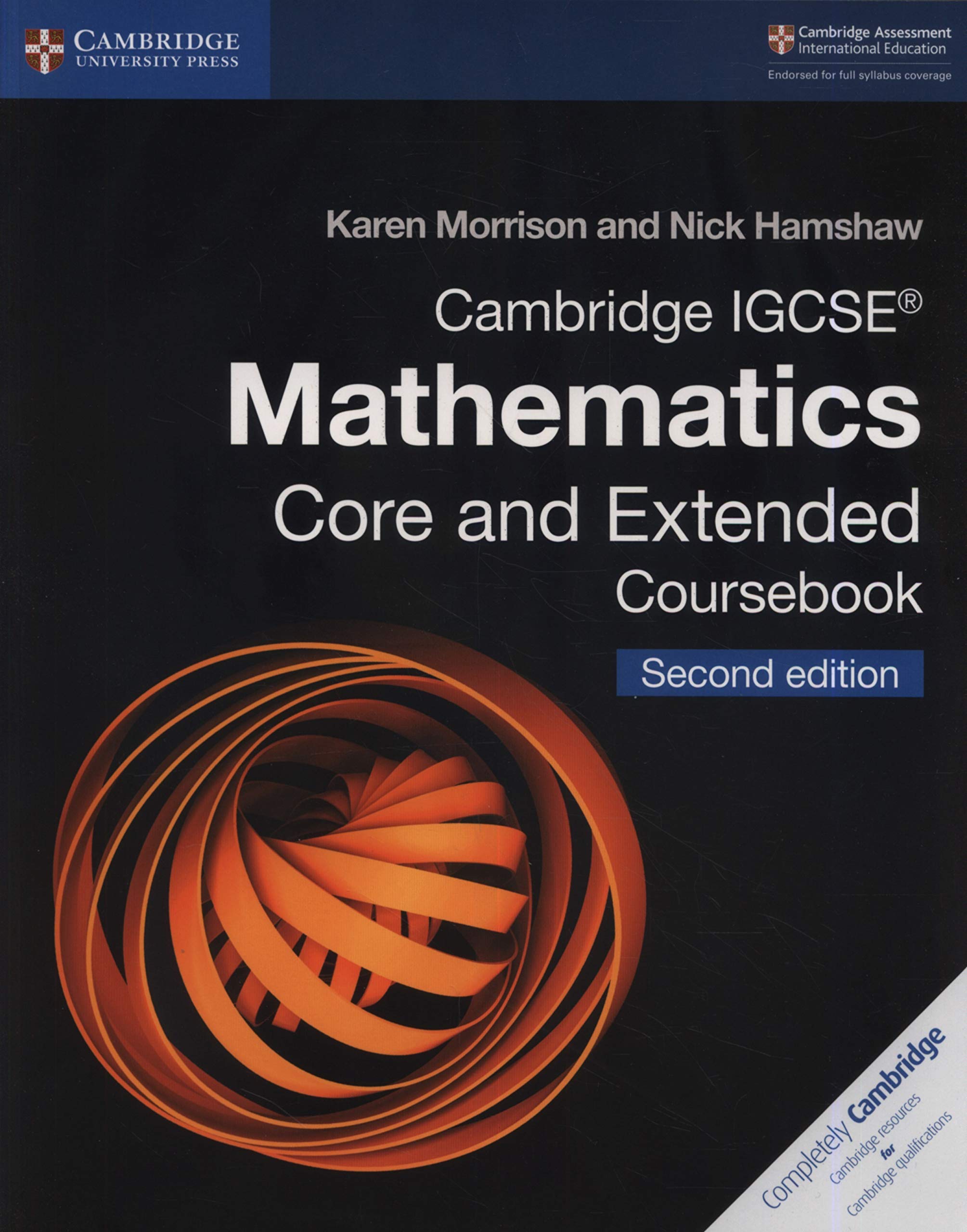 Cambridge IGCSE Mathematics Core And Extended Coursebook Karen 