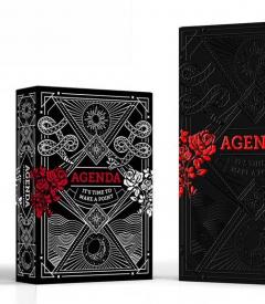 Carti de joc - Mini Agenda Playing Cards (Black)