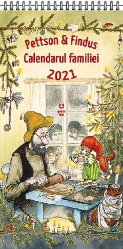 Pettson si Findus. Calendarul Familiei 2021