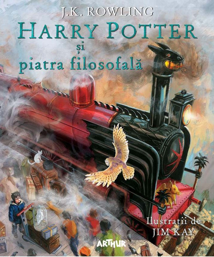 Coperta cărții: Harry Potter si piatra filosofala - lonnieyoungblood.com