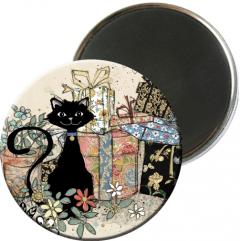 Magnet - Cat with Gifts