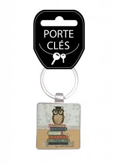 Breloc - Hibou Sur Livres