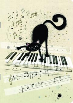Caiet - Chat Sur Piano