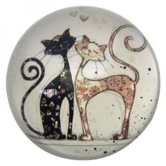 Greutate pentru hartii - Presse Papier Dome Bug Art Jewels Chats Amour