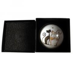 Greutate pentru hartii - Presse Papier Dome Bug Art Jewels Chats Amour