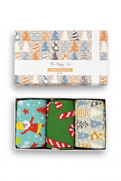 Set 3 perechi de sosete - Joyful Christmas - Marime 41-46