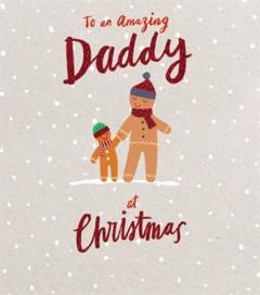Felicitare-Daddy Gingerbread holding hands