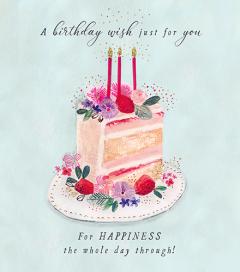 Felicitare - Cake Birthday Wish