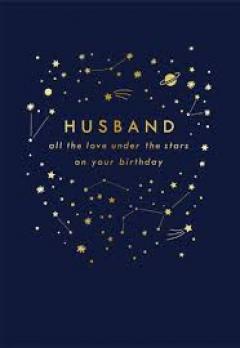 Felicitare - Husband Birthday