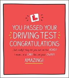 Felicitare - Driving Test Let You On The Road / Driving Test Congrats