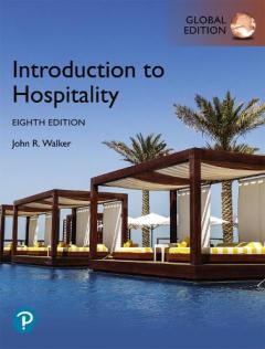 Coperta cărții Introduction to Hospitality, Global Edition