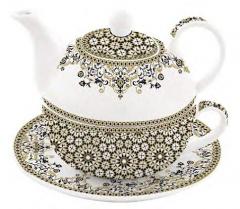 Set de ceainic cu ceasca - Tea For One - Atmosphere Marocco Black