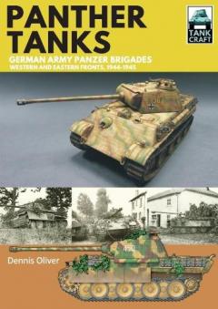 Coperta cărții PANTHER TANKS GERMANY ARMY PANZER BRIGAD