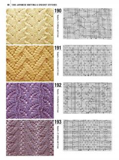 1000 Japanese Knitting & Crochet Stitches