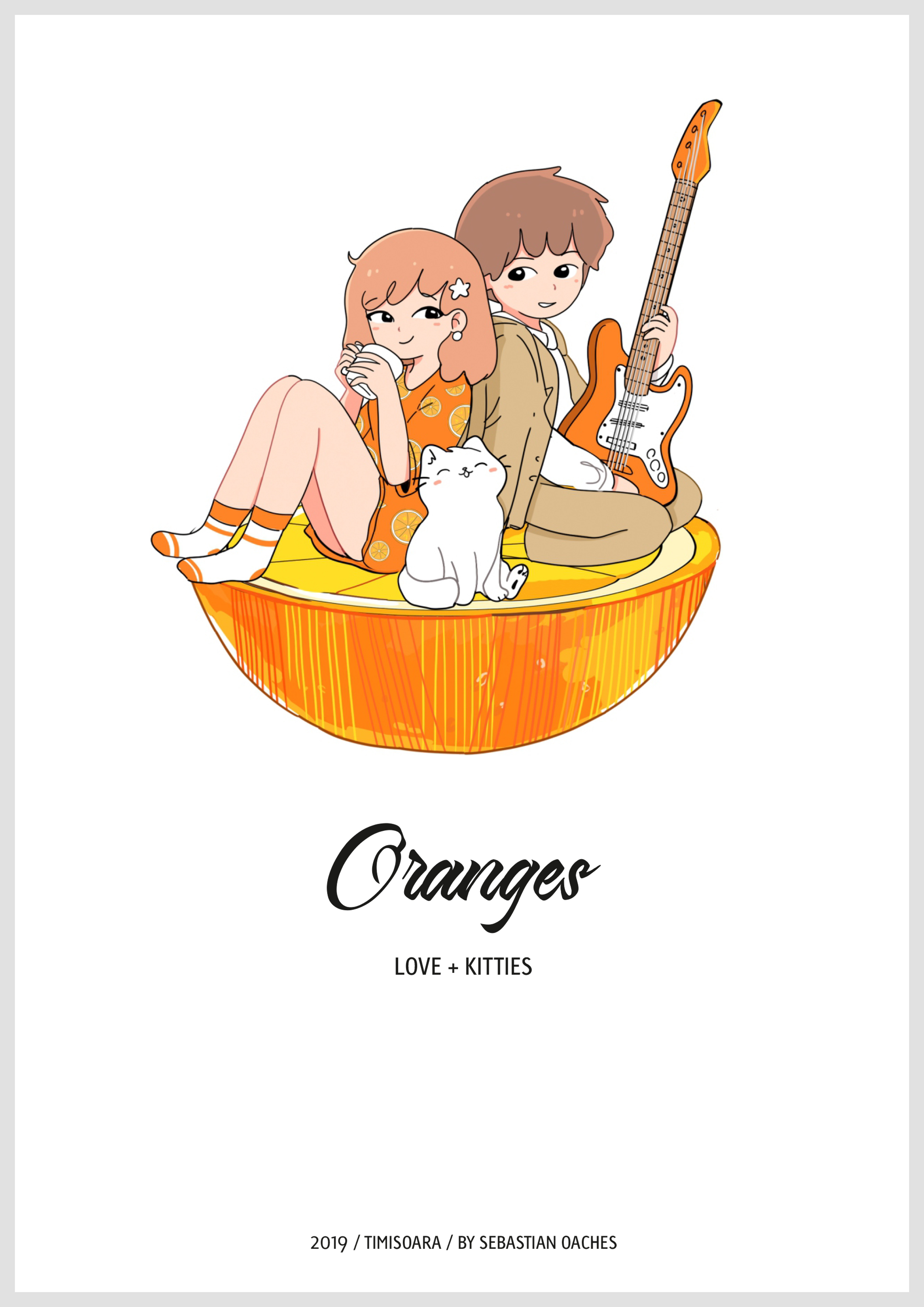 Oranges. Love+Kitties