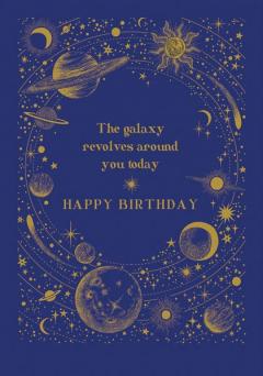 Felicitare - Galaxy Revolves