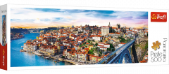 Puzzle 500 piese - Panorama - Porto Portugalia