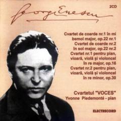 George Enescu interpretat de Cvartetul Voces