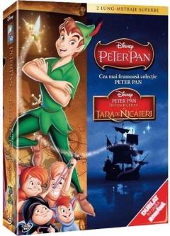 Pachet 2 DVD Peter Pan + Intoarcerea in Tara de Nicaieri / Peter Pan