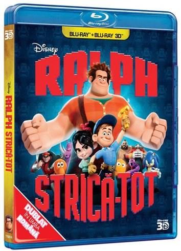 Syndicate Prescription University Ralph strica-tot 2D+3D (Blu Ray Disc) / Wreck-It Ralph - Rich Moore