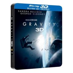 Gravity: Misiune in spatiu 2D + 3D Steelbox (Blu Ray Disc) / Gravity