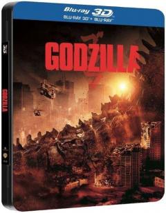 Godzilla 2D + 3D Steelbook (Blu Ray Disc) / Godzilla