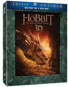 Pachet 5 Blu-Ray Hobbitul: Dezolarea lui Smaug - Editie extinsa 2D + 3D (Blu Ray Disc) / The Hobbit: The Desolation of Smaug