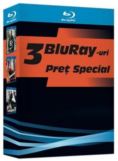 Pachet 3 Blu Ray: Crank + Crank 2 + Cartea lui Eli / Crank + Crank 2 + Book of Eli
