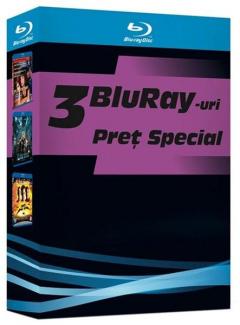 Pachet 3 Blu Ray: Pulp Fiction + Invazia + Stealh: Pericol invizibil / Pulp Fiction + Iron Sky + Stealth