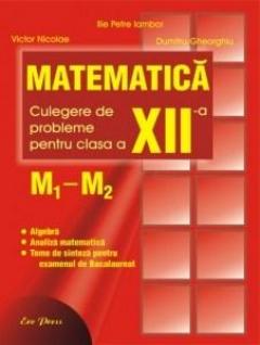 Matematica M1-M2. Culegere de probleme Cls. a XII-a