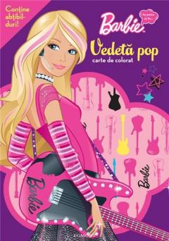  Barbie. As putea sa fiu... vedeta pop (carte de colorat) 