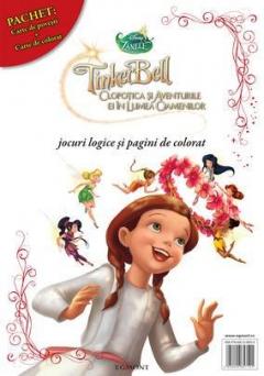 Tinkerbell - Pachet (carte de povesti + carte de colorat)