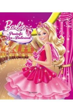 Barbie in pantofii roz de balerina