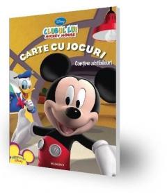 Clubul lui Mickey Mouse - Carte cu jocuri