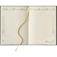 Agenda 2016 Artilux A5, datata, coperta maro