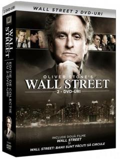 Colectie 2 DVD Wall Street si Wall Street: Banii sunt facuti sa circule
