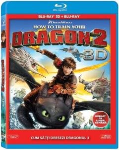 Cum sa iti dresezi dragonul 2 2D + 3D (Blu Ray Disc) / How to Train Your Dragon 2