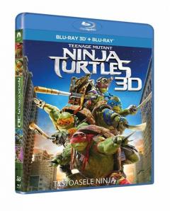 Testoasele Ninja / Teenage Mutant Ninja Turtles Blu-Ray 3D + 2D